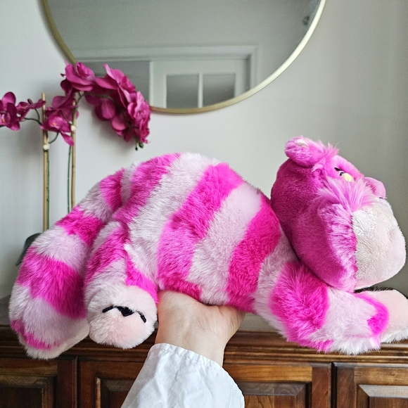 Disney Store Exclusive Cheshire Cat Soft Plush Figure Alice in Wonderland 20" - Picture 11 of 16